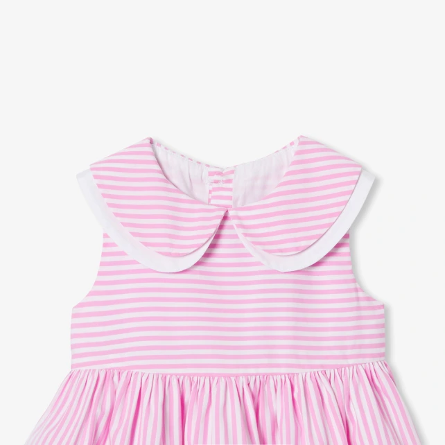 Robe bébé fille à rayures