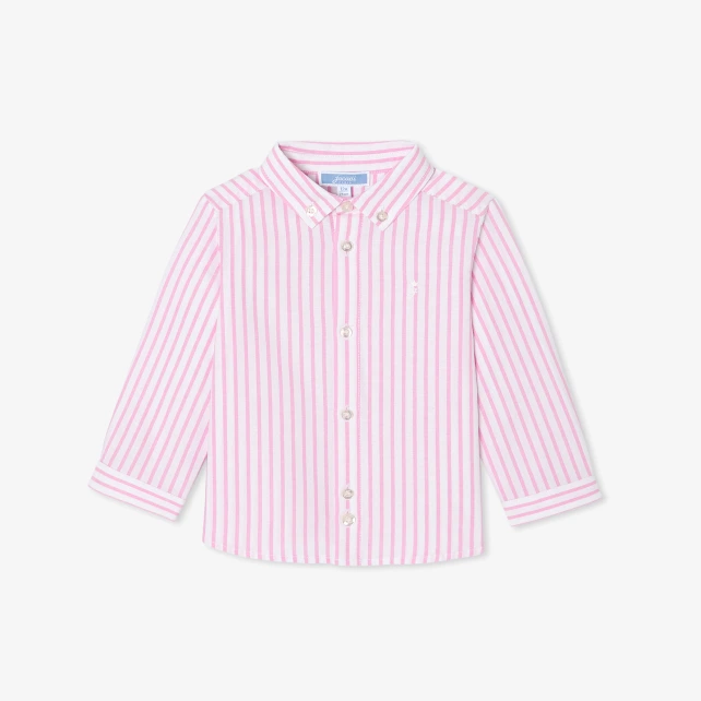 Chemise bébé en oxford
