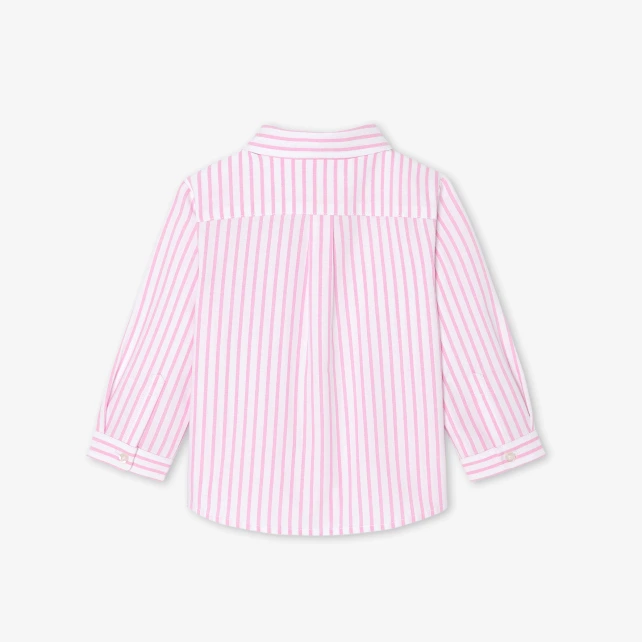 Chemise bébé en oxford