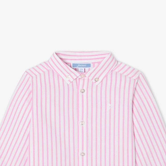 Chemise bébé en oxford