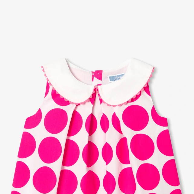 Robe sans manches bébé fille