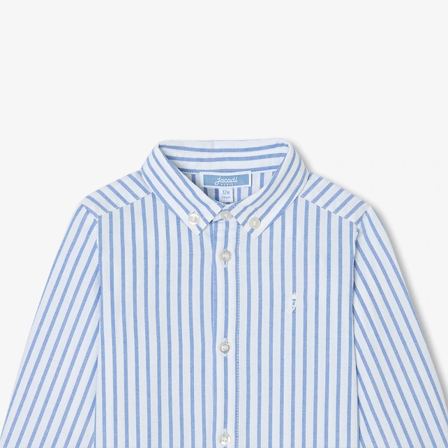 Chemise bébé en oxford