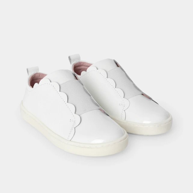 Tennis enfant fille élastiquées