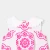 Robe bébé fille imprimé rosace