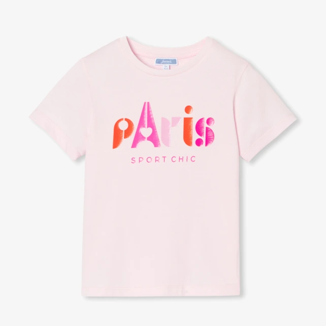 T-shirt enfant fille manches courtes