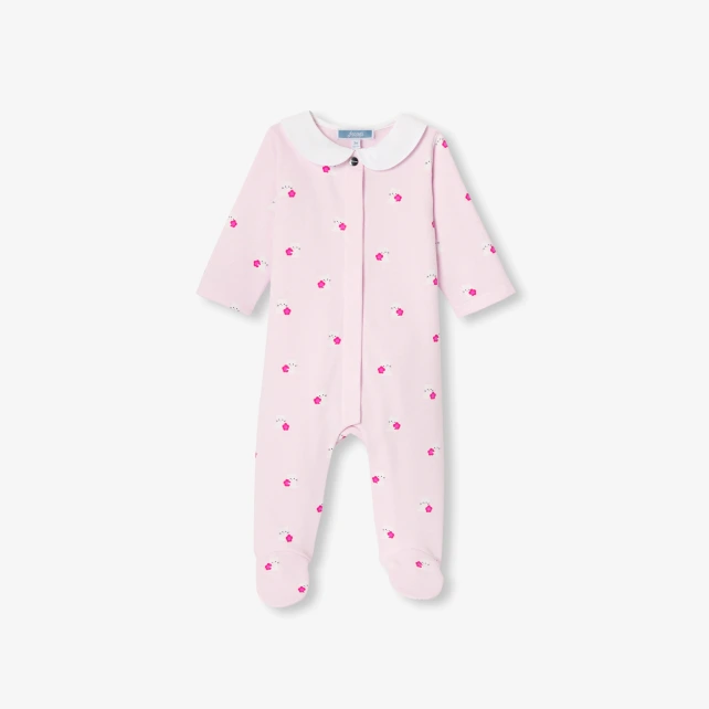 Pyjama bébé fille en molleton