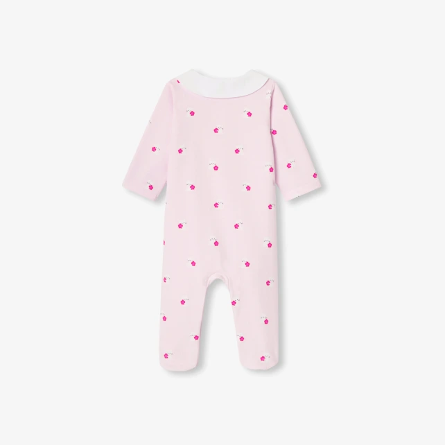 Pyjama bébé fille en molleton