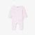 Ensemble bébé fille en tricot point mousse