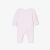 Ensemble bébé fille en tricot point mousse