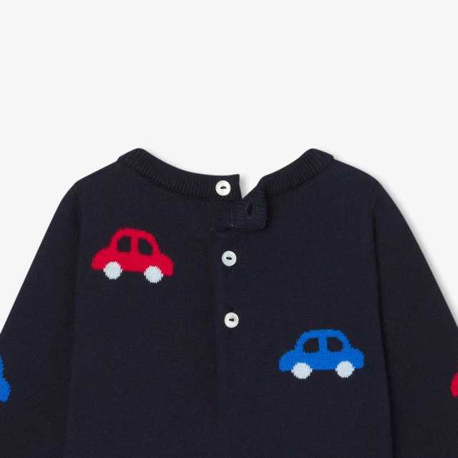 Combinaison bébé garçon en tricot