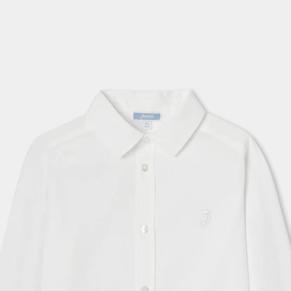 Chemise enfant garçon en coton Oxford
