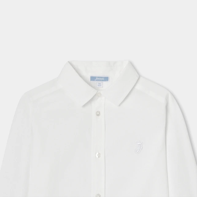 Chemise enfant garçon en coton Oxford
