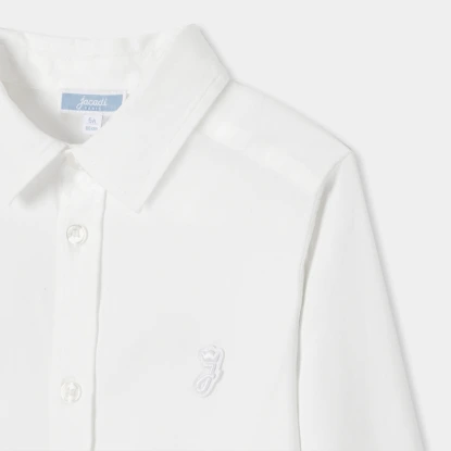 Chemise enfant garçon en coton Oxford