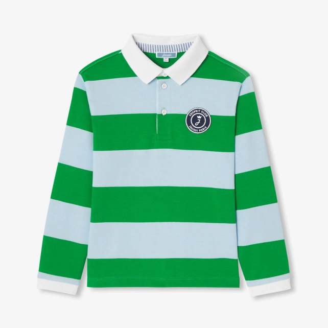 Polo enfant garçon en coton
