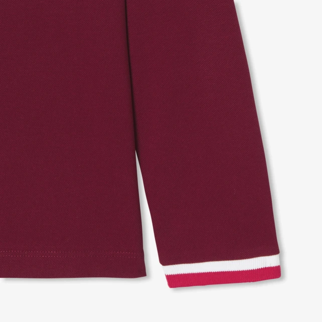 Polo enfant garçon en piqué de coton