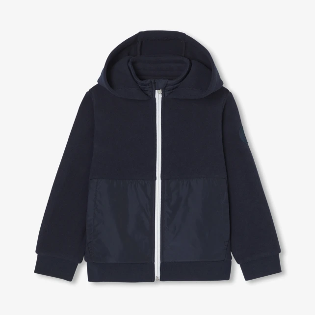 Sweat zippé enfant garçon en polaire