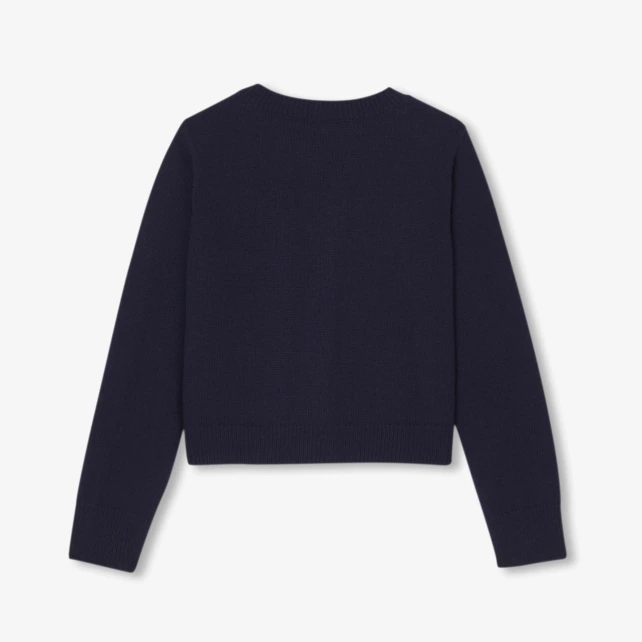Cardigan enfant fille en laine et cachemire