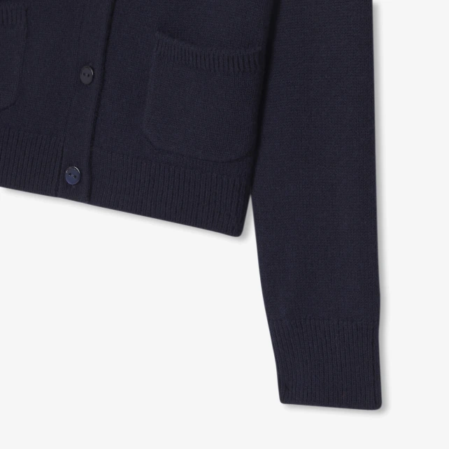 Cardigan enfant fille en laine et cachemire