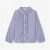 Chemise enfant fille en popeline rayée