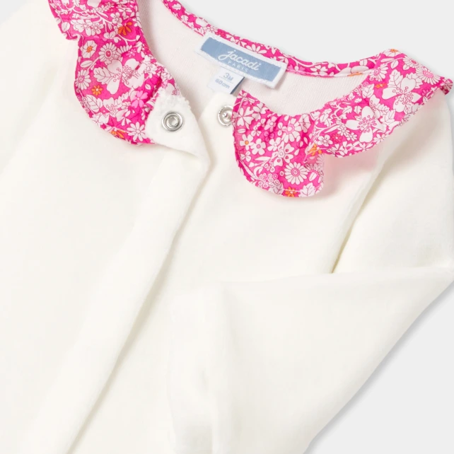 Pyjama bébé fille en velours