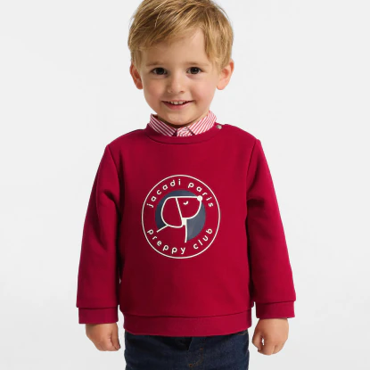 Sweat bébé garçon en molleton