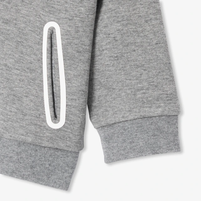 Sweat zippé bébé garçon en molleton