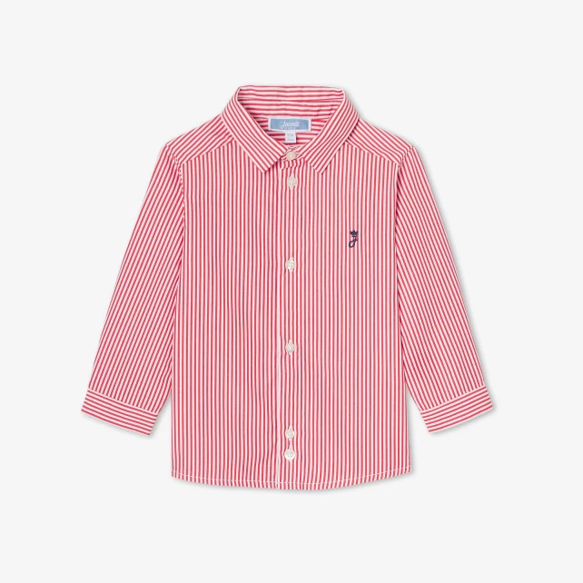 Chemise bébé garçon en popeline