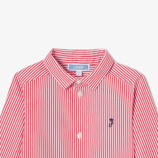 Chemise bébé garçon en popeline