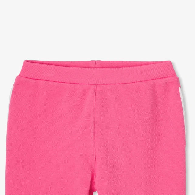 Jogging enfant fille en maille piquée