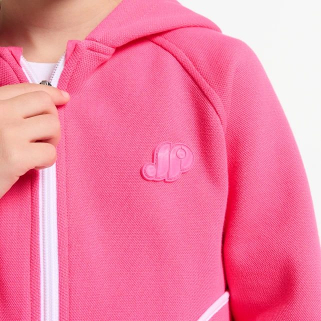 Sweat zippé enfant fille