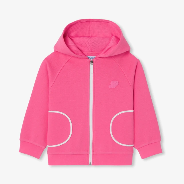 Sweat zippé enfant fille