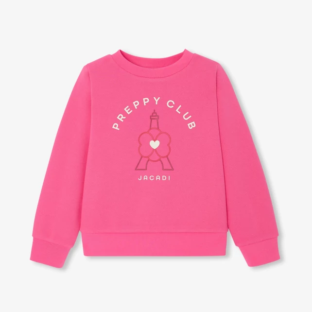 Sweat enfant fille en molleton
