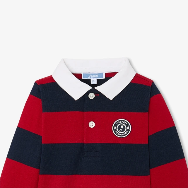 Polo bébé garçon manches longues