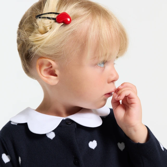 Cardigan bébé fille en coton