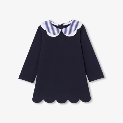 Robe bébé fille en molleton