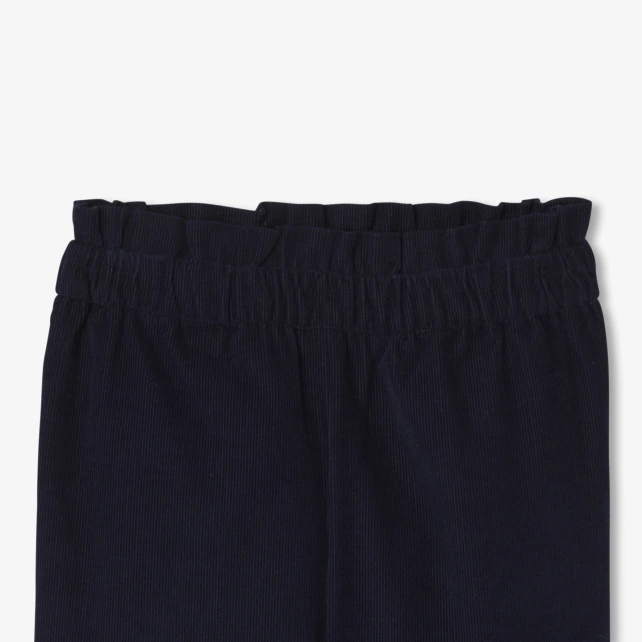 Pantalon bébé fille en velours milleraies