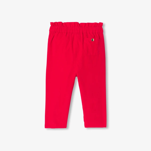 Pantalon bébé fille en velours milleraies