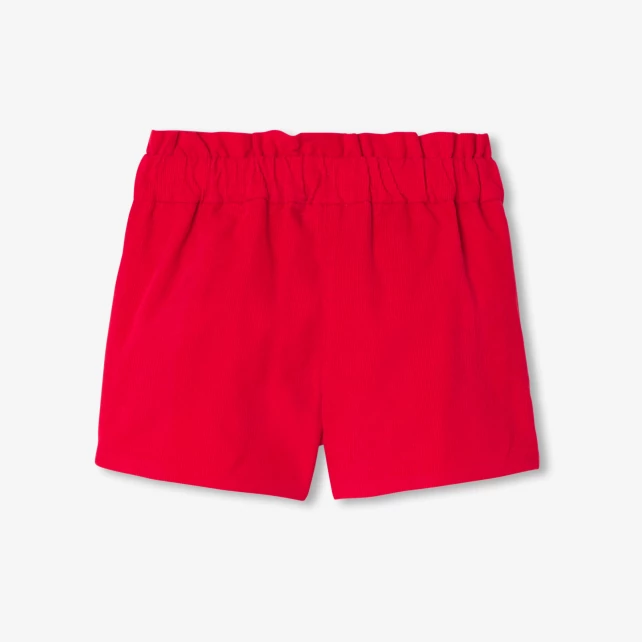 Short bébé fille en velours milleraies