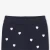 Pantalon bébé fille en tricot motif cœur