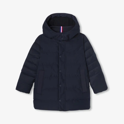 Doudoune enfant garçon effet flanelle