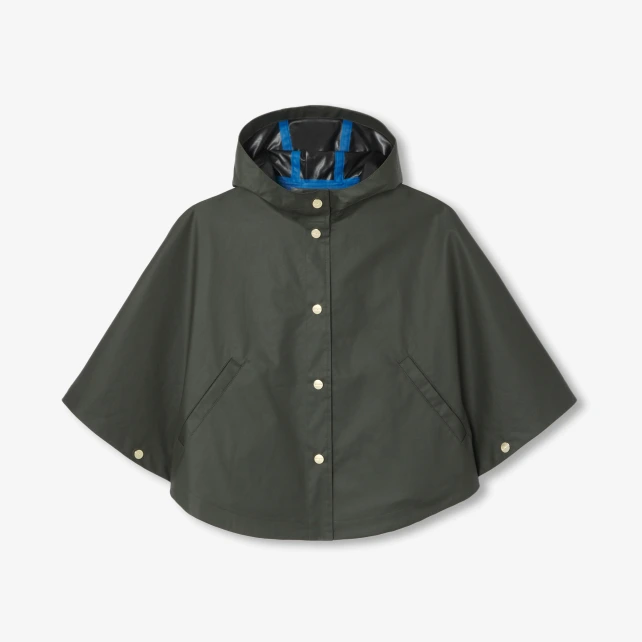 Cape enfant fille en tissu enduit