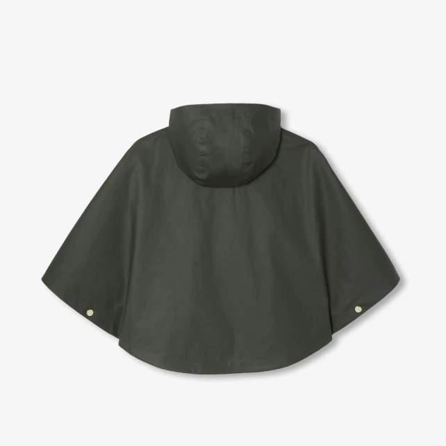 Cape enfant fille en tissu enduit