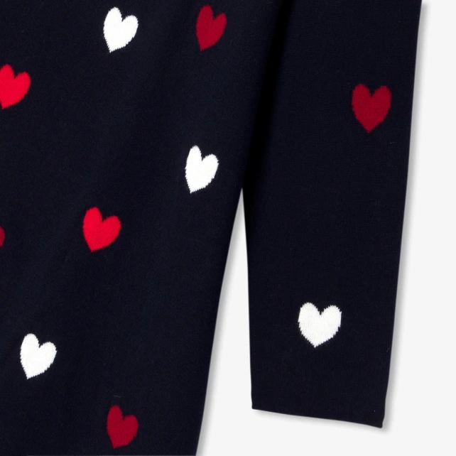 Robe enfant fille en tricot jersey