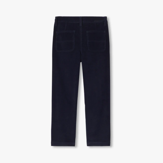 Pantalon enfant garçon en velours côtelé