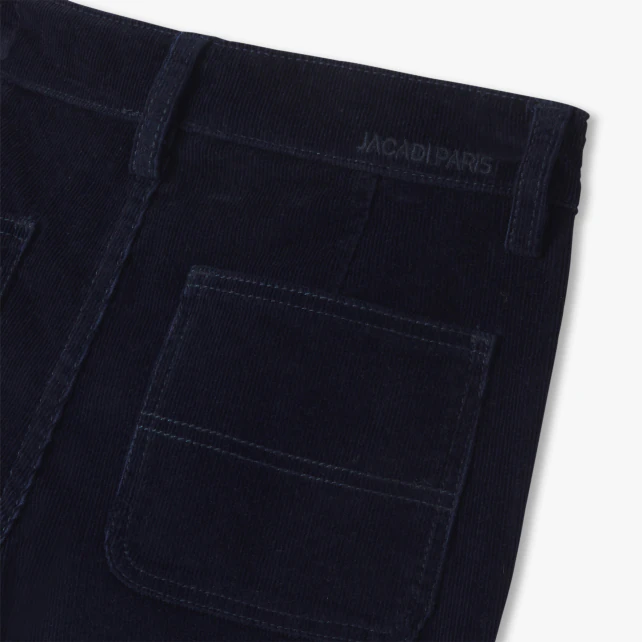 Pantalon enfant garçon en velours côtelé