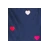 Doudoune bébé fille motif cœur