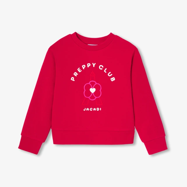 Sweat enfant fille en molleton