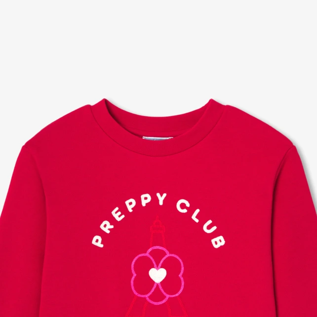 Sweat enfant fille en molleton