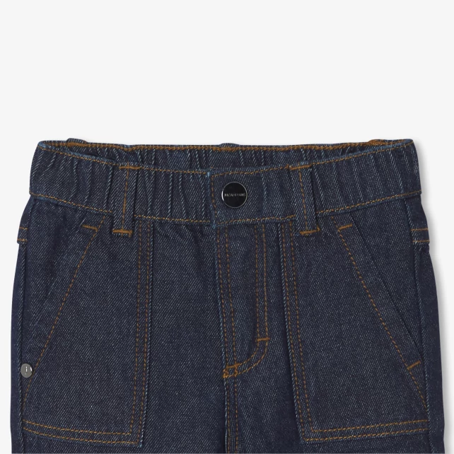 Jean bébé garçon à revers