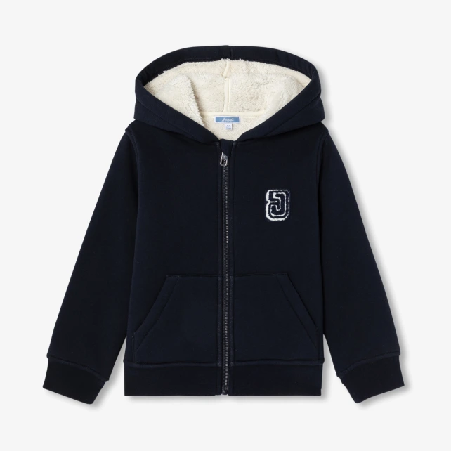 Sweat zippé enfant garçon